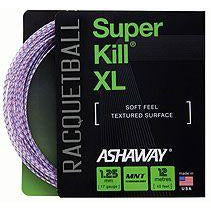ASHAWAY SuperKill XL 1.25mm White with red/blue spiral (includes fitting)