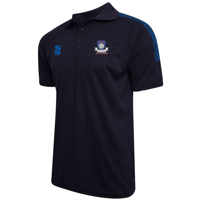 Lepton Highlanders Navy Polo Shirt