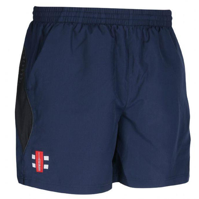 Leymoor CC Storm Shorts with embroidered badge & Initials