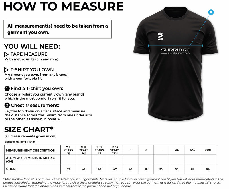 Huddersfield New College Impact Training  Shirt x 2