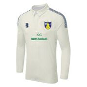 Hall Bower CC L/S Playing Shirt with embroidered badge & Sponsor
