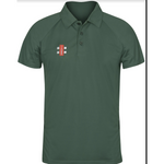 Green Moor Matrix Polo with embroidered badge