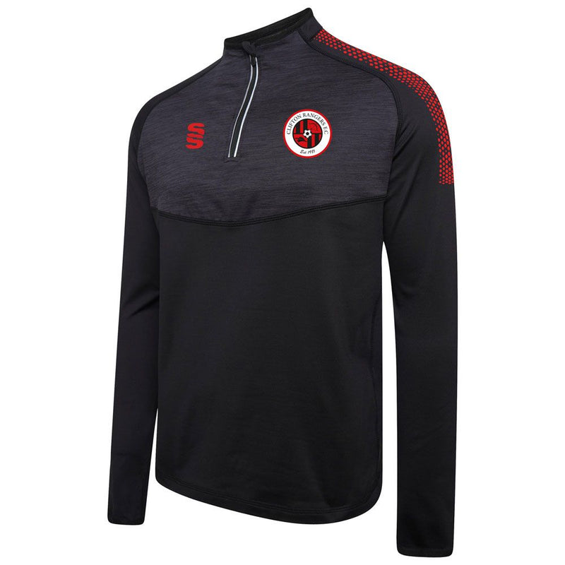 Clifton Rangers Black / Red Performance Top