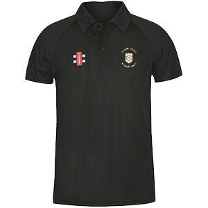 Green Moor Matrix Polo with embroidered badge