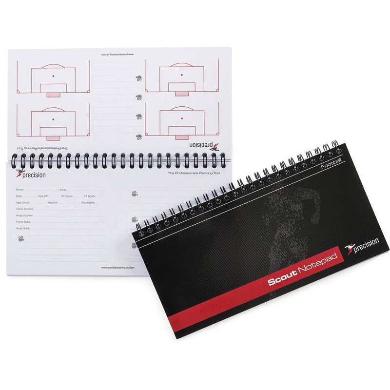 Precision A5 Football Slimline Scouts Notepad (Pack 6)