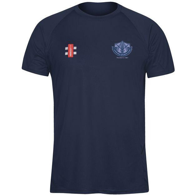 Lydford CC Navy Matrix Training Shirt