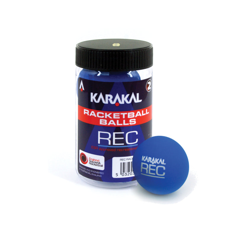 Karakal Blue racketball Ball 2 ball tube