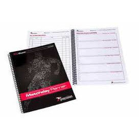 Precision A4 Football Match Day Planner (Single)
